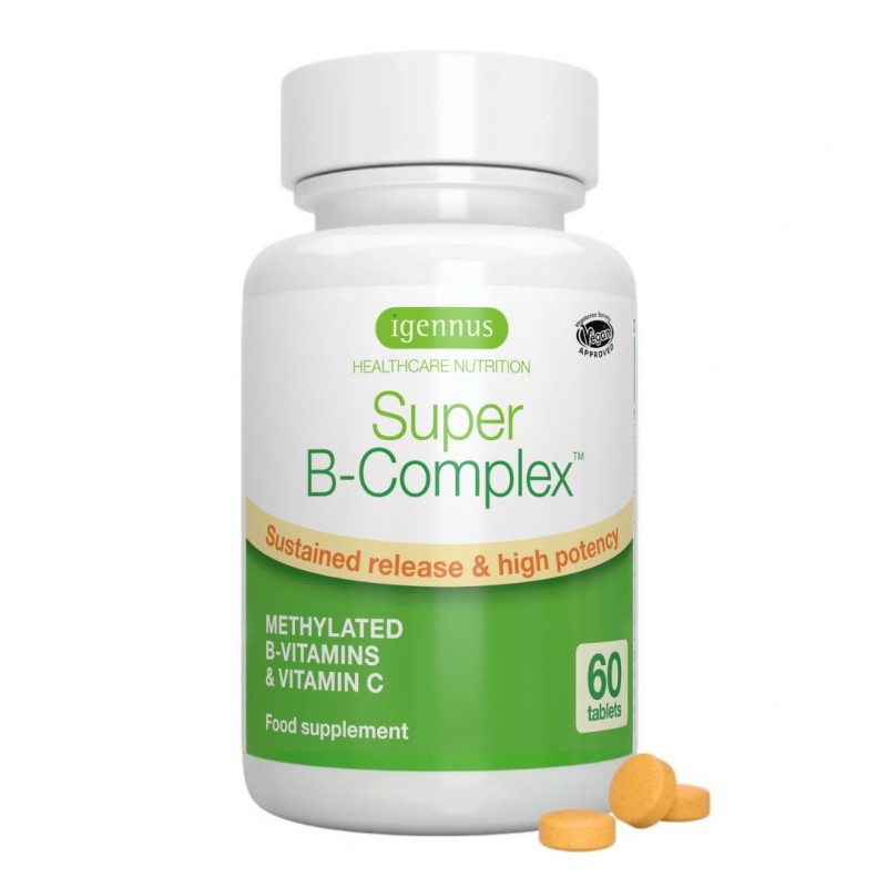 Super Witamina B Complex z metylofolianem i metylokobalaminą aktywne formy witamin B